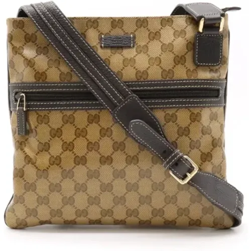 Pre-owned Canvas crossbody-bags , female, Sizes: ONE SIZE - Gucci Vintage - Modalova