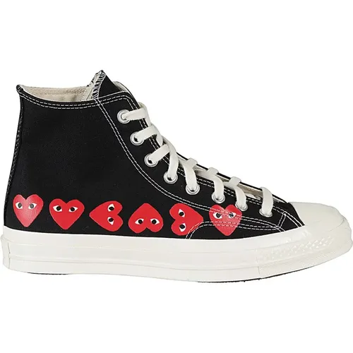 Herz High Top Sneakers , Herren, Größe: 39 1/2 EU - Comme des Garçons Play - Modalova