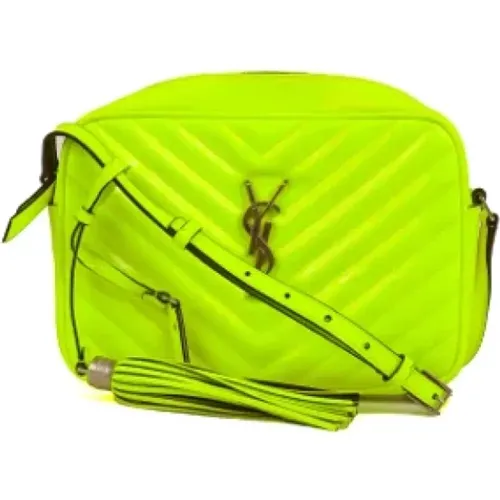 Pre-owned Leather crossbody-bags , female, Sizes: ONE SIZE - Yves Saint Laurent Vintage - Modalova