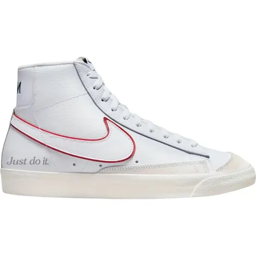 Limitierte Auflage Weiße Blazer Mid 77 , Herren, Größe: 40 EU - Nike - Modalova