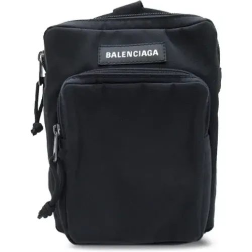 Pre-owned Canvas shoulder-bags , female, Sizes: ONE SIZE - Balenciaga Vintage - Modalova