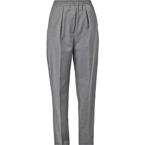 Elasticated Waistband Trousers , female, Sizes: M, S - 8pm - Modalova