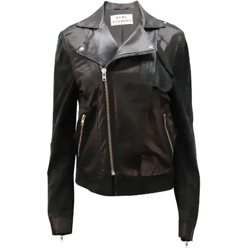 Pre-owned Leather outerwear , female, Sizes: 2XL - Acne Studios Pre-owned - Modalova