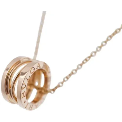 Pre-owned Rose Gold necklaces , female, Sizes: ONE SIZE - Bvlgari Vintage - Modalova