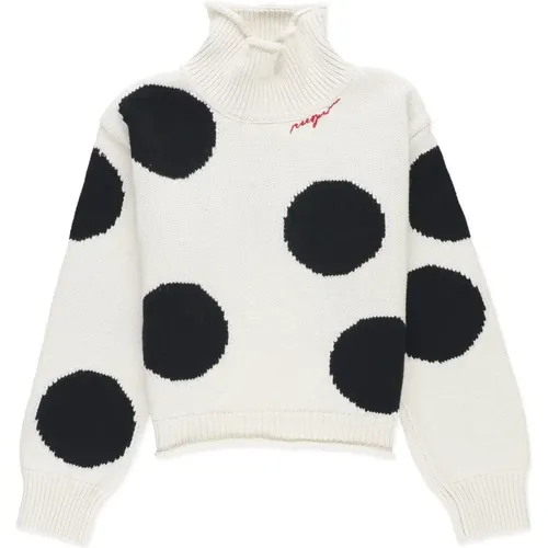 Junior Pullover mit hohem Kragen - MSGM - Modalova