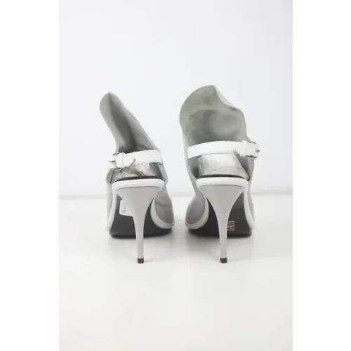 Pre-owned Leather heels , female, Sizes: 6 UK - Balenciaga Vintage - Modalova