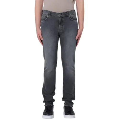 Jeans Grey , male, Sizes: W34, W36, W33 - Emporio Armani - Modalova