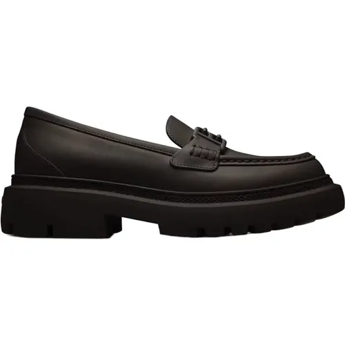 Stilvolle Loafer mit Gummisohle , Damen, Größe: 38 1/2 EU - Bally - Modalova