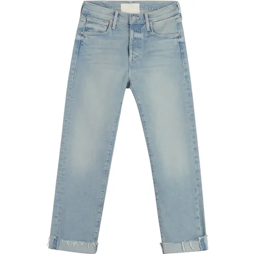 Stretch-Baumwolljeans mit Kupfermetall-Akzenten - Mother - Modalova