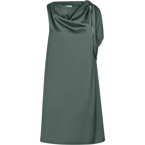 Harbor Green Satin Kleid Modström - Modström - Modalova