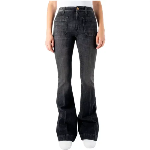 Delphine Flared Jeans , female, Sizes: W27 - Seafarer - Modalova
