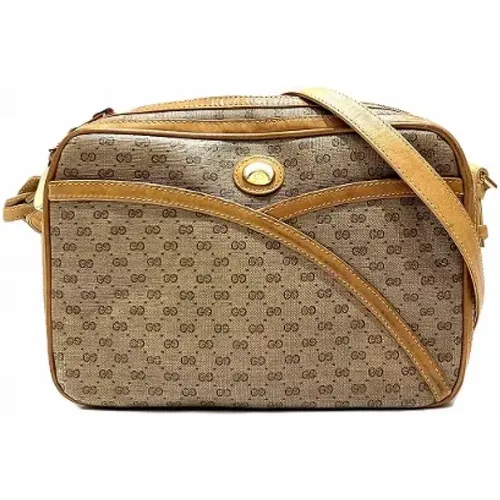 Pre-owned Canvas gucci-bags , female, Sizes: ONE SIZE - Gucci Vintage - Modalova