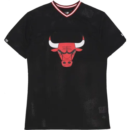 Chicago Bulls Mesh Kleid Schwarz/Rot , Herren, Größe: M - new era - Modalova