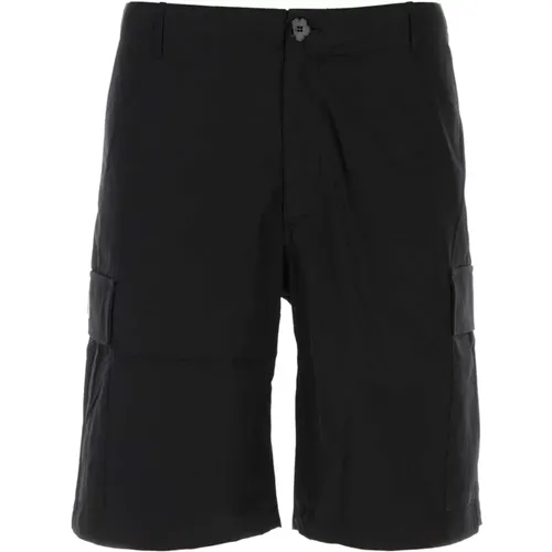 Schwarze Baumwoll-Bermuda-Shorts, Sommer-Upgrade - Kenzo - Modalova