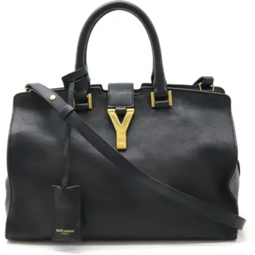 Pre-owned Leather handbags , female, Sizes: ONE SIZE - Saint Laurent Vintage - Modalova