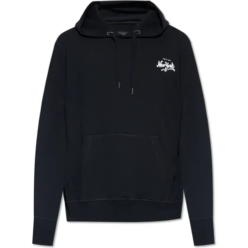 Kapuzenpullover mit Logo-Druck , Herren, Größe: L - Rag & Bone - Modalova