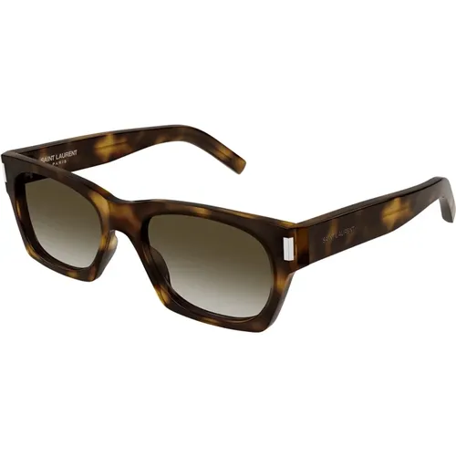 New Wave Rectangular Sunglasses , unisex, Sizes: 54 MM - Saint Laurent - Modalova