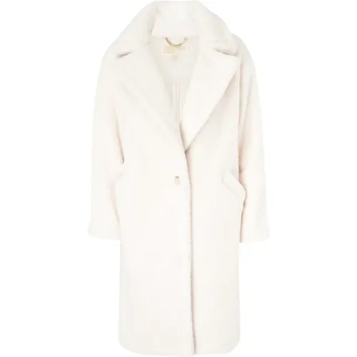 Teddy Shearling Coat , Damen, Größe: M - Michael Kors - Modalova