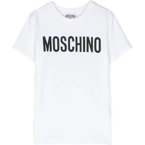 Optisches Weißes T-Shirt Moschino - Moschino - Modalova
