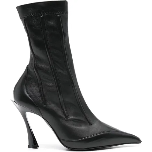 Stylish Boots for Fashionable Looks , female, Sizes: 7 UK, 5 1/2 UK, 3 1/2 UK, 6 UK, 3 UK, 4 1/2 UK, 4 UK, 5 UK, 8 UK - Mugler - Modalova