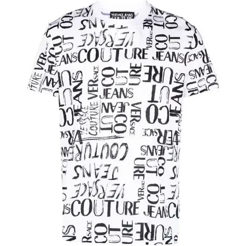 T-Shirts , male, Sizes: L, M, XL - Versace Jeans Couture - Modalova