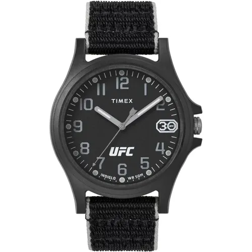 UFC Apex 30th Anniversary Watch , male, Sizes: ONE SIZE - Timex - Modalova