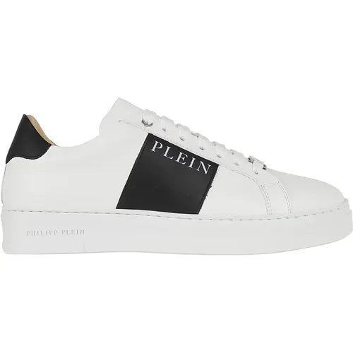 Weiße Sneakers Upgrade Stil Luxus Komfort , Herren, Größe: 39 EU - Philipp Plein - Modalova