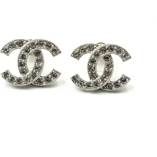 Pre-owned Fabric earrings , female, Sizes: ONE SIZE - Chanel Vintage - Modalova