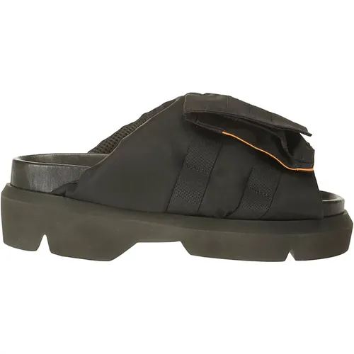 Sandals , female, Sizes: 6 UK, 4 UK - Sacai - Modalova