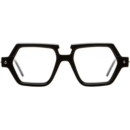 Hexagonal Acetate Eyeglasses , male, Sizes: ONE SIZE - Kuboraum - Modalova