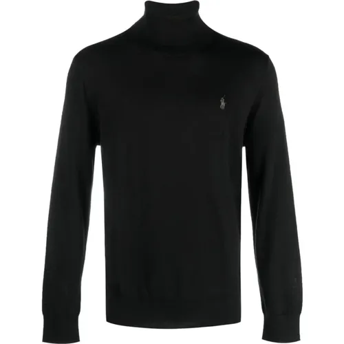 Schwarzer Polo Pullover Pullover , Herren, Größe: XL - Ralph Lauren - Modalova