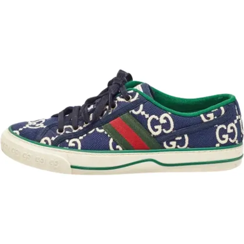 Pre-owned Canvas sneakers , female, Sizes: 6 UK - Gucci Vintage - Modalova