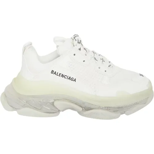Triple S Sneaker Clear Sole - Weiß - Balenciaga - Modalova