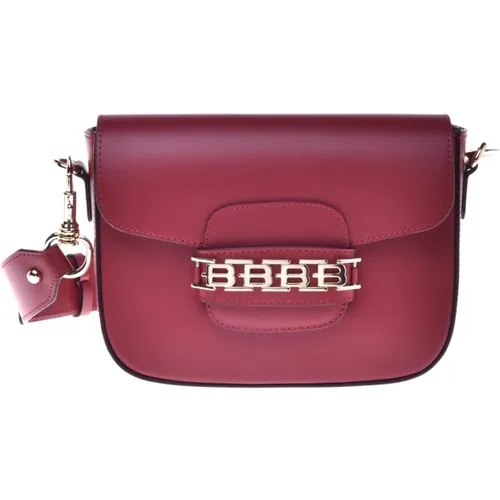 Red leather shoulder bag Baldinini - Baldinini - Modalova