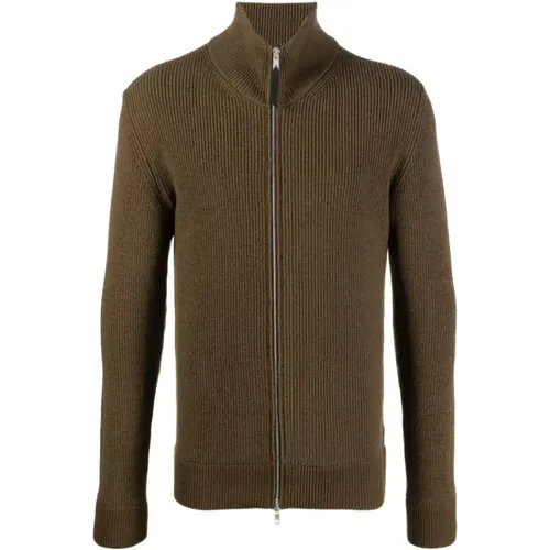Zippered Sweatshirt , male, Sizes: S, M - Maison Margiela - Modalova