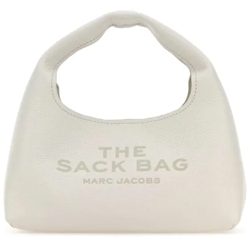 Weiße Leder Mini Sack Tasche Handtasche - Marc Jacobs - Modalova