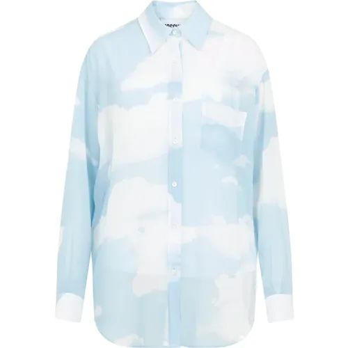 Shirts for Women Aw24 , female, Sizes: XS, 2XS, S - Moschino - Modalova