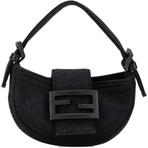 Pre-owned Wool handbags , female, Sizes: ONE SIZE - Fendi Vintage - Modalova