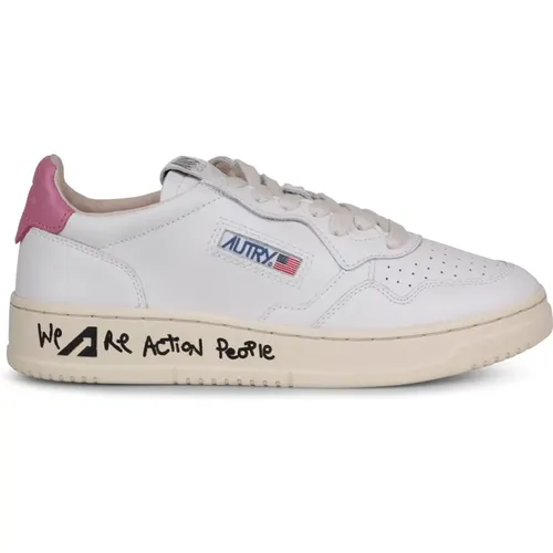 Low-Top Medalist Sneakers , female, Sizes: 3 UK - Autry - Modalova