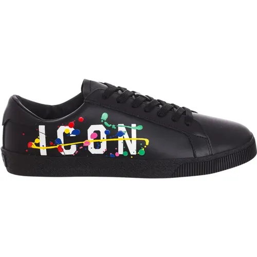 Low-top Athletic Sneakers , male, Sizes: 9 UK, 10 UK - Dsquared2 - Modalova