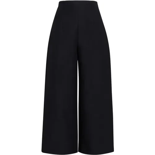 Cady cropped trousers , Damen, Größe: L - Marni - Modalova