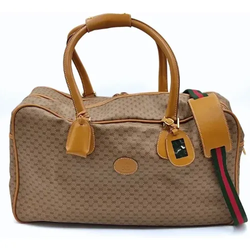 Pre-owned Canvas travel-bags , unisex, Sizes: ONE SIZE - Gucci Vintage - Modalova