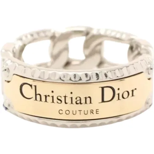 Pre-owned Metal dior-jewelry , male, Sizes: ONE SIZE - Dior Vintage - Modalova