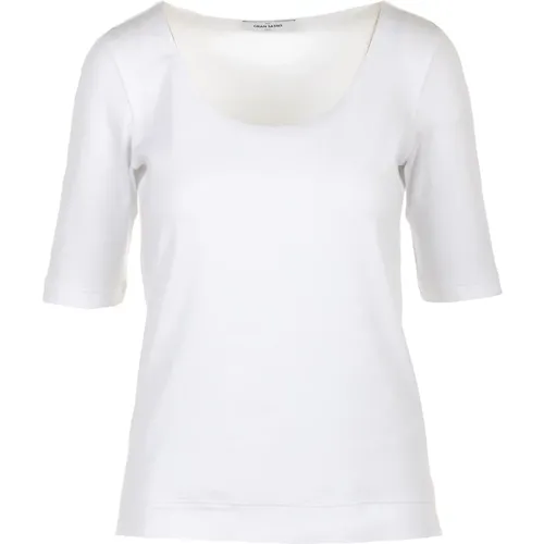 Weiße Pullover Kollektion , Damen, Größe: S - Gran Sasso - Modalova