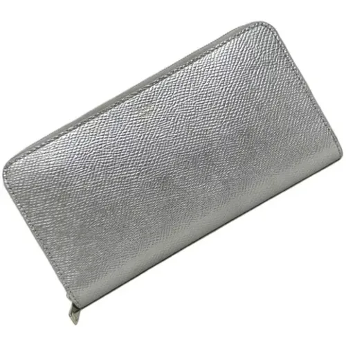 Pre-owned metallic fabric wallet , female, Sizes: ONE SIZE - Celine Vintage - Modalova