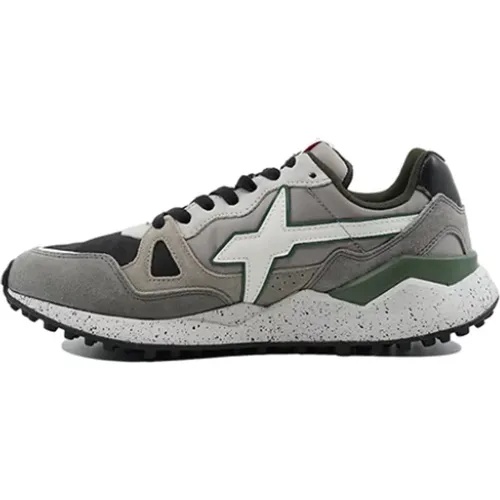 Herren Wildleder-Sneakers - Wolf-M Grau/Schwarz , Herren, Größe: 40 EU - W6YZ - Modalova