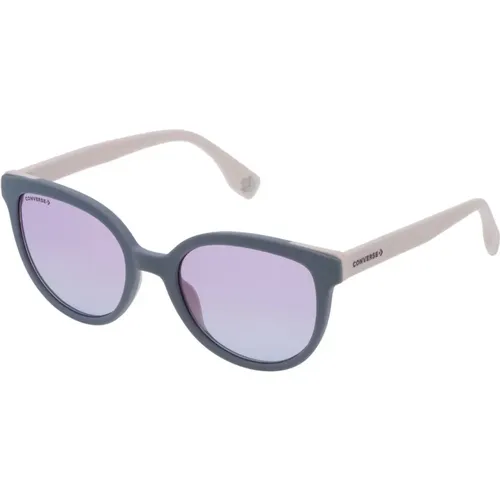 Light Purple Lens Sunglasses , unisex, Sizes: 53 MM - Converse - Modalova