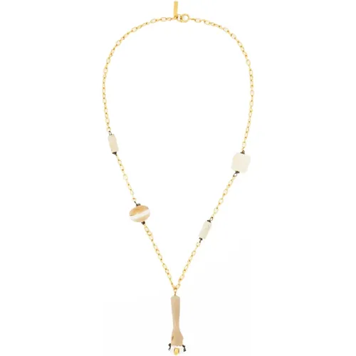 Luxury Multi Stone Necklace , female, Sizes: ONE SIZE - Marni - Modalova