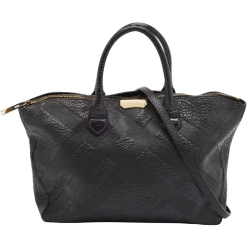 Pre-owned Leder totes , Damen, Größe: ONE Size - Burberry Vintage - Modalova