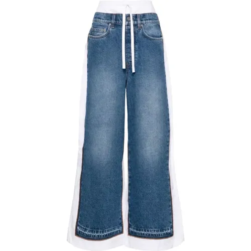 Vintage Cotton Denim Jeans , female, Sizes: XS - Jean Paul Gaultier - Modalova